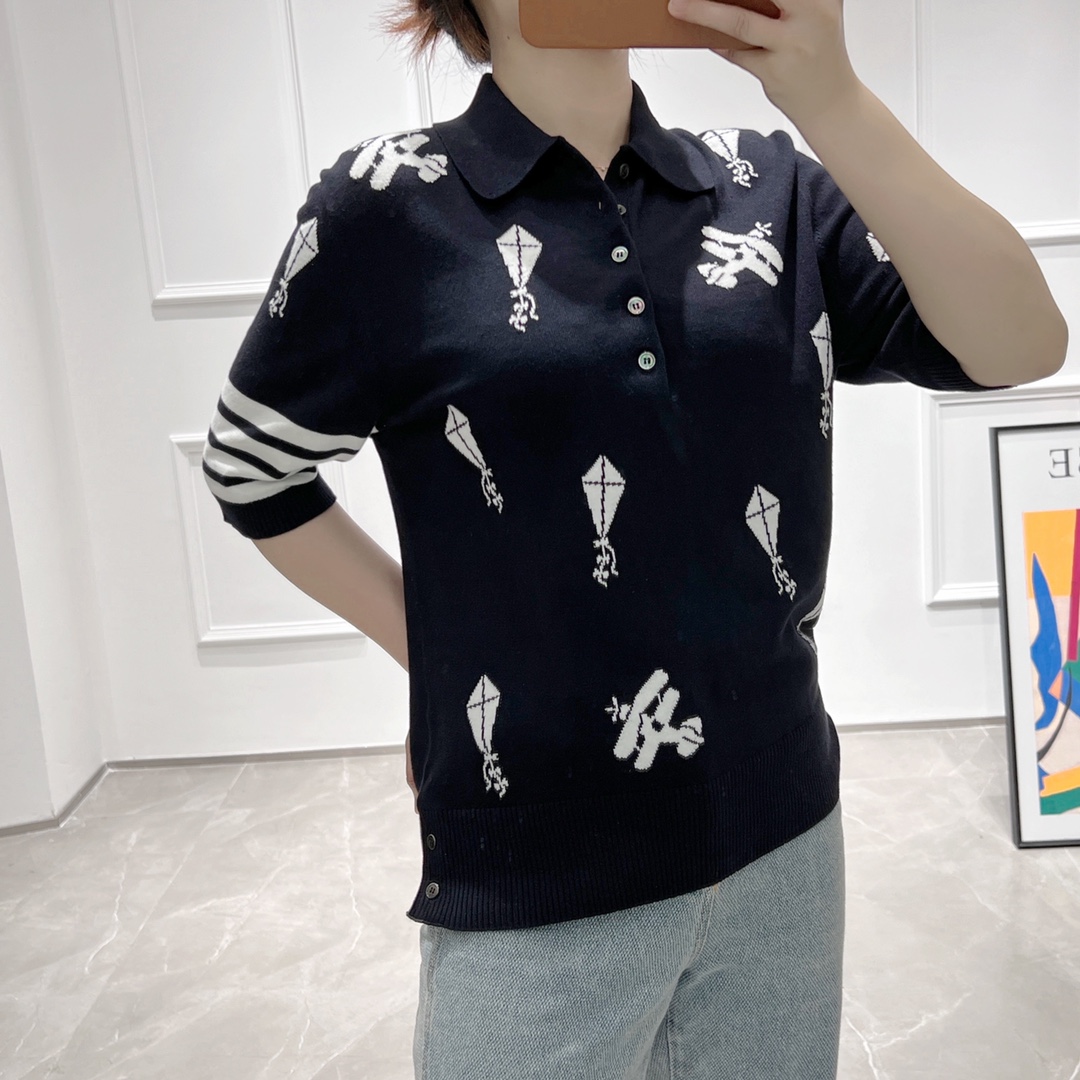 022TB提花短袖"