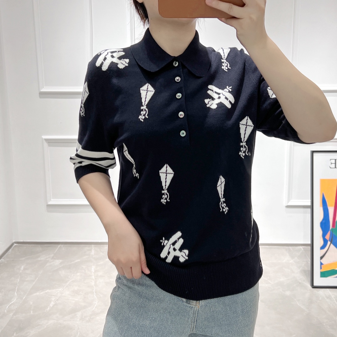 022TB提花短袖"