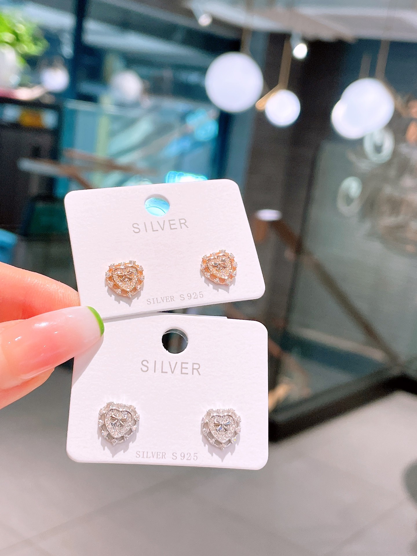 Fine Silver Earrings Dainty Annual Party Silver