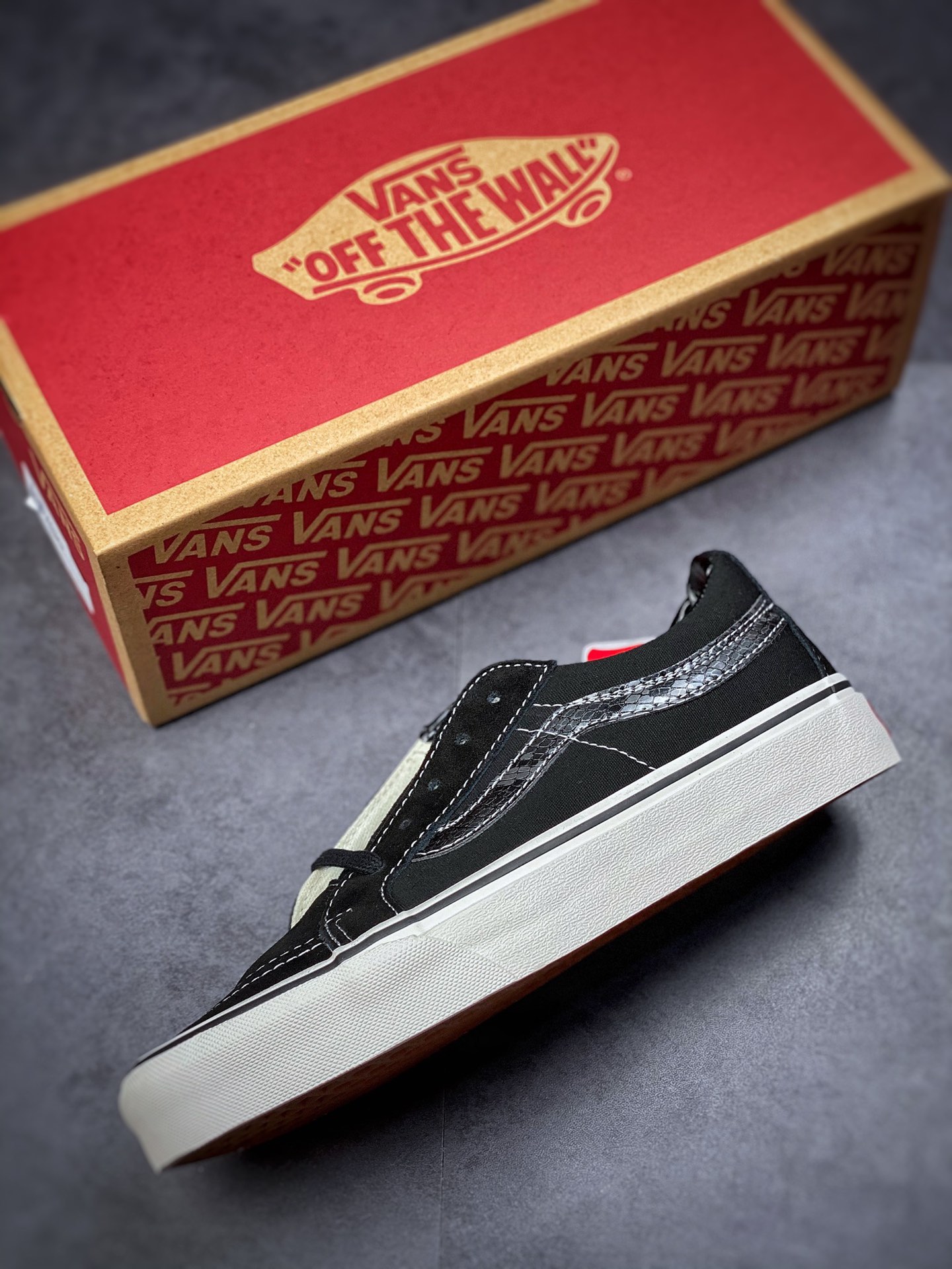 150 余文乐同款 午夜蓝 Vans Sk8-Low Reissue SF 万斯2022春夏新款