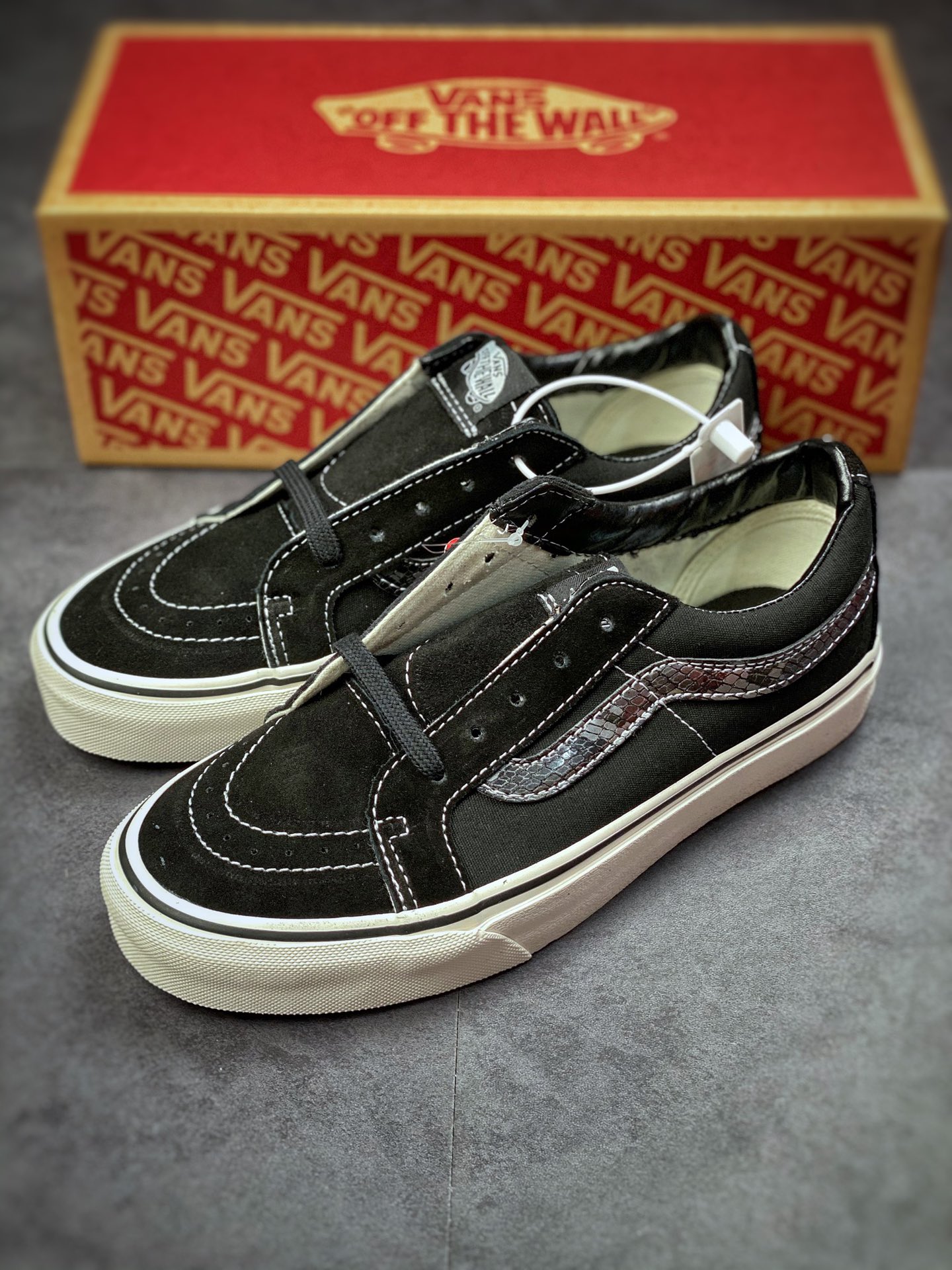 150 余文乐同款 午夜蓝 Vans Sk8-Low Reissue SF 万斯2022春夏新款