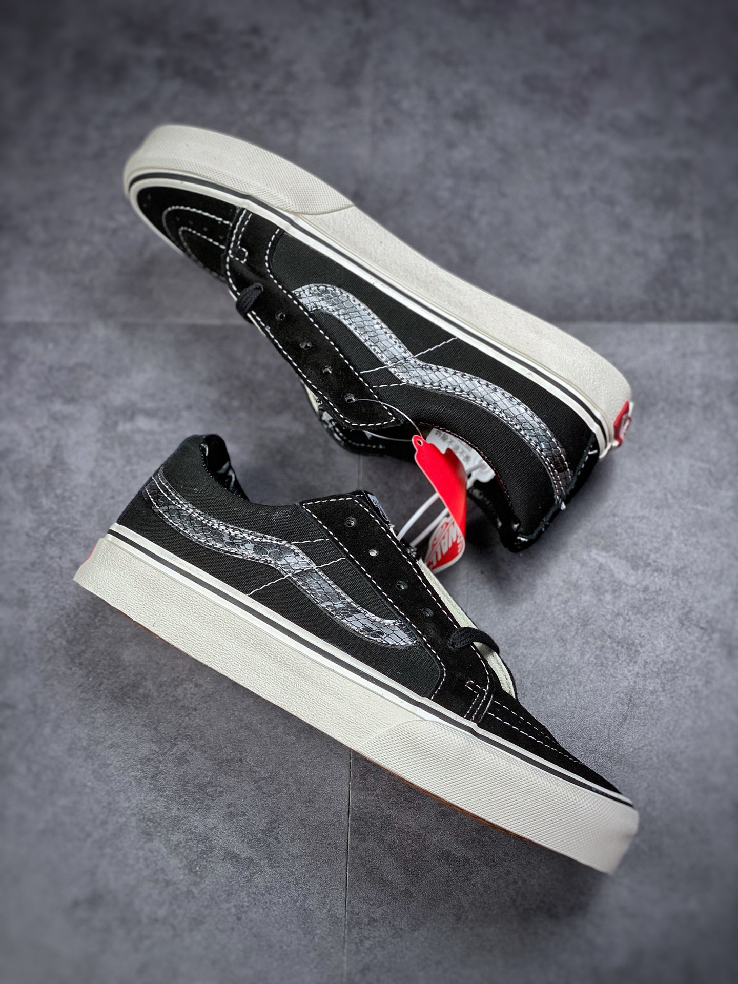 150 余文乐同款 午夜蓝 Vans Sk8-Low Reissue SF 万斯2022春夏新款