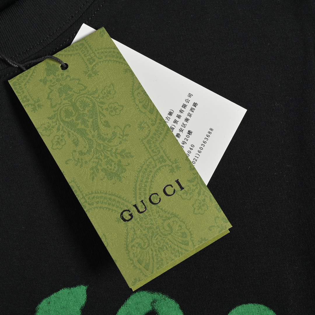 Gucci /古驰 1921系列涂鸦印花短袖