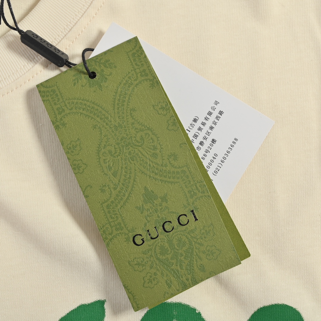 Gucci /古驰 1921系列涂鸦印花短袖