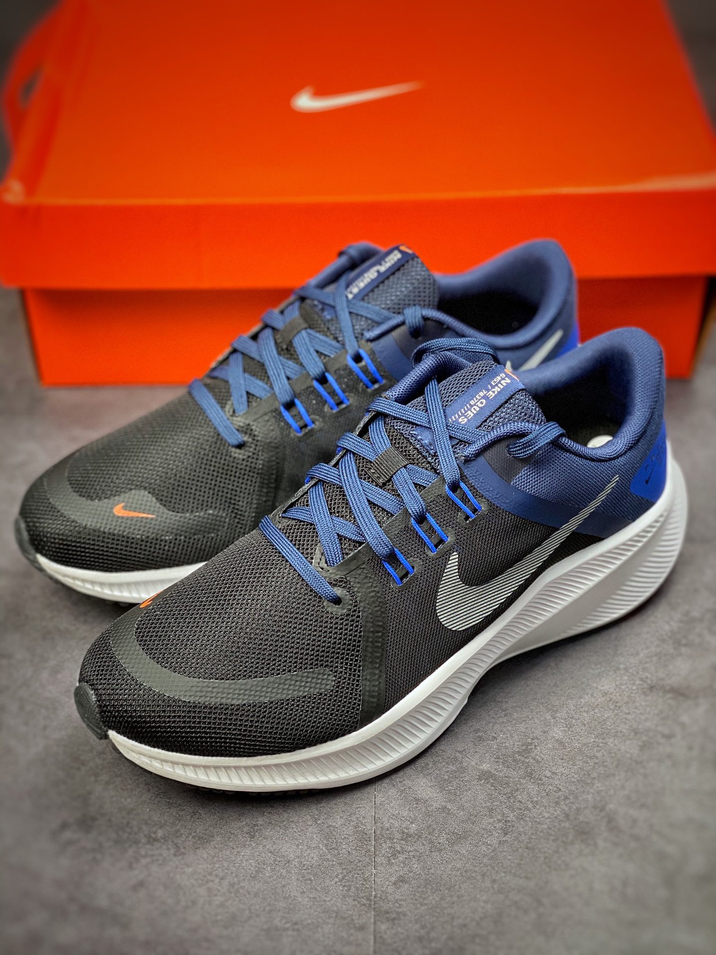 Nike Zoom Quest 4 Black Navy DA1105-004