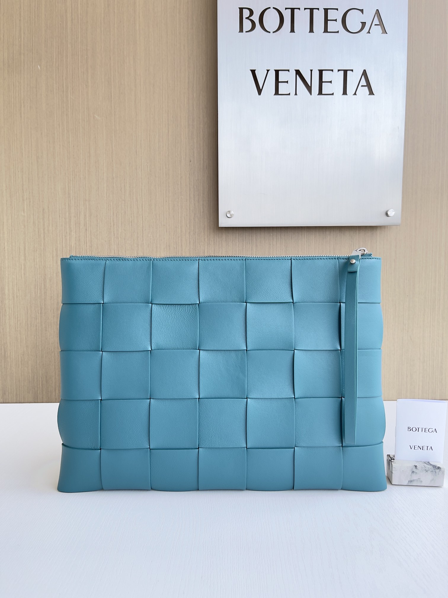 Bottega Veneta Borse Pochette Tessitura Unisex Pelle di vitello bovina