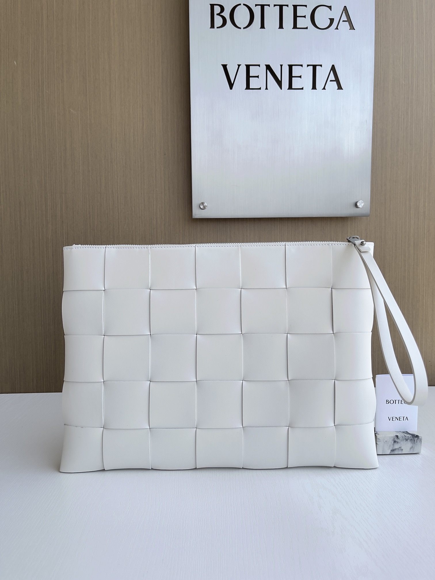 Bottega Veneta Borse Pochette Tessitura Unisex Pelle di vitello bovina