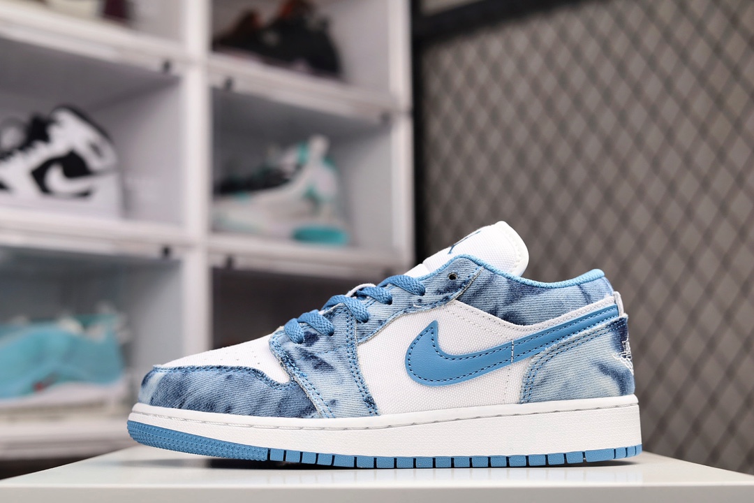 H0 纯原过验版Air Jordan 1 Low 水洗单宁AJ1乔1低帮休闲板鞋 同步官方配色市场唯一独家头层皮打造 原鞋原档案开发 原厂皮料 原档冲孔鞋头 正确满胶鞋垫 四线拉帮 原厂织唛标 鞋舌高弹海绵填