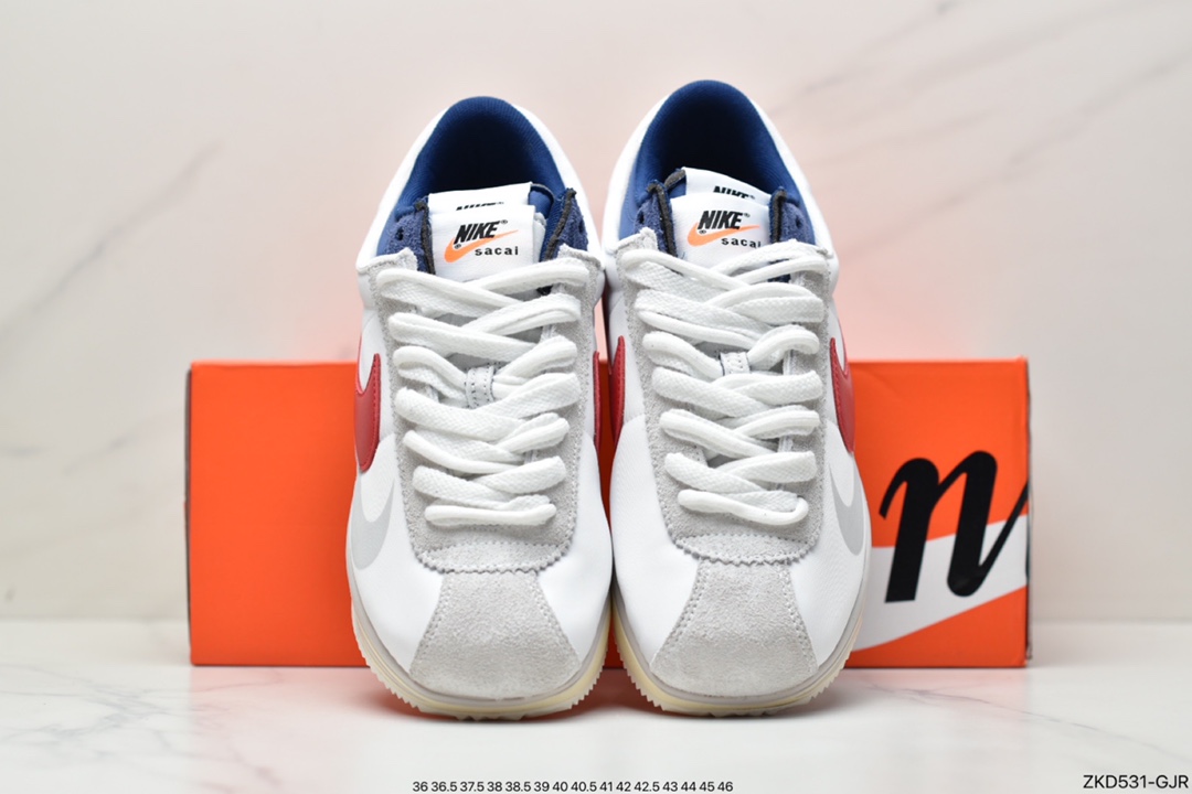 270 耐克Sacai x Nike Air Zoom Cortez 4.0”OG Royal Fuchsia”4.0 50周年联名款 DQ0581-001