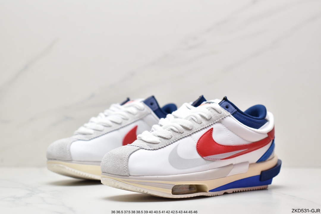 270 耐克Sacai x Nike Air Zoom Cortez 4.0”OG Royal Fuchsia”4.0 50周年联名款 DQ0581-001