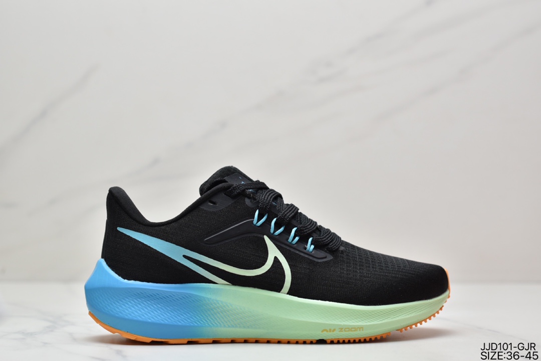 130 耐克Nike Zoom Pegasus 39”Sail/Cube Pink” 登月 39代超级飞马涡轮增压马拉松休闲运动慢跑鞋