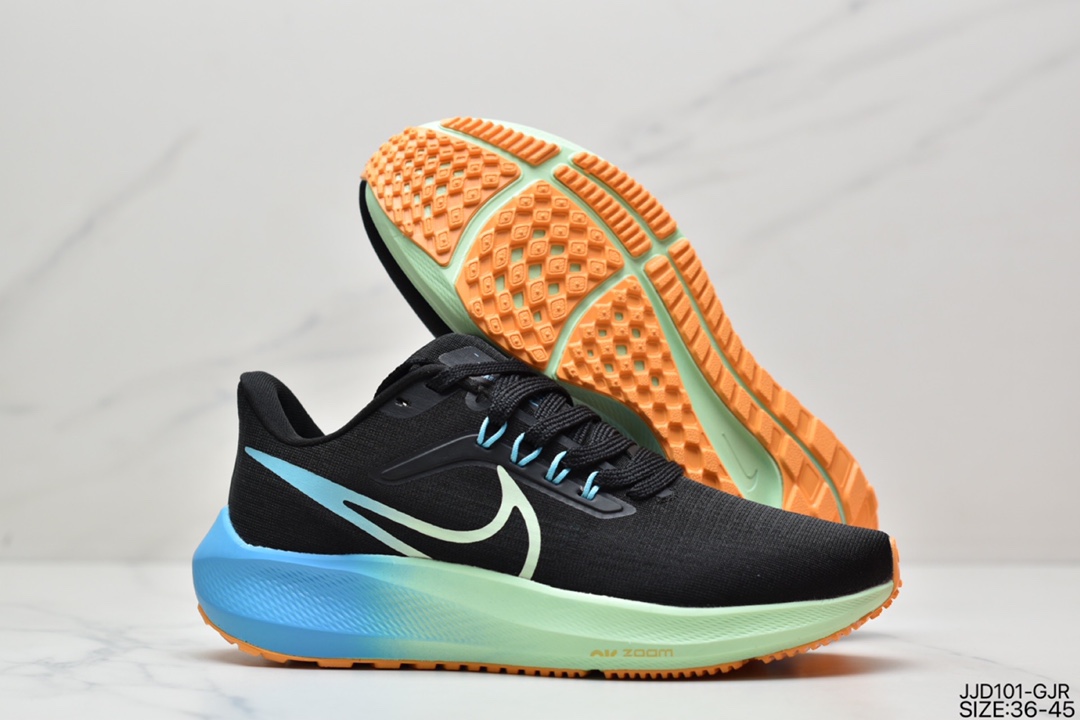 130 耐克Nike Zoom Pegasus 39”Sail/Cube Pink” 登月 39代超级飞马涡轮增压马拉松休闲运动慢跑鞋