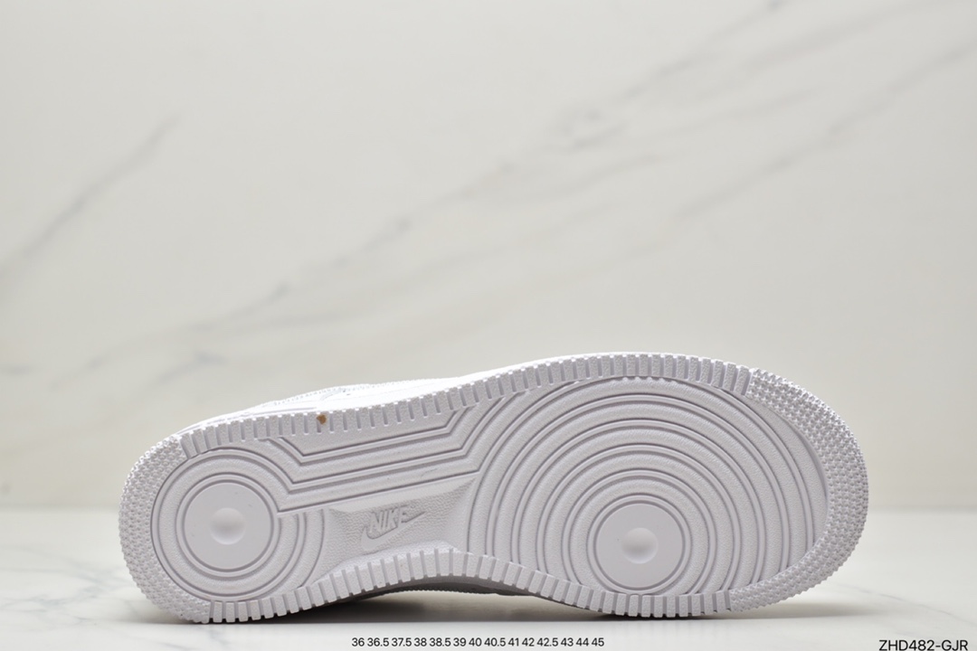 300 超奢联名 路易威登 LV×Nike Air Force 1 Low 07 空军一号 LV3369-100