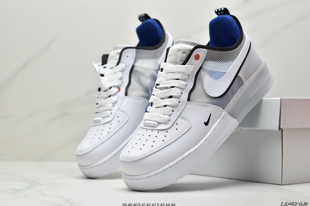 240 Nike Air Force 1 React”Coconut Milk”空军一号低帮经典百搭DH7615-100