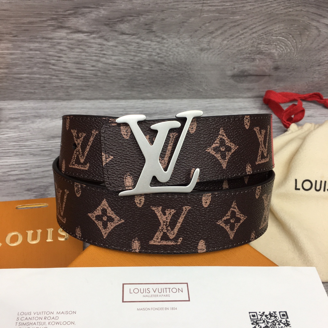 We provide Top Cheap AAA
 Louis Vuitton Belts 7 Star Collection
 Printing Cowhide