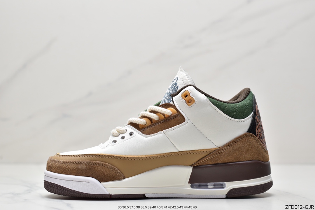 280 Air Jordan 3 虎年限定 AJ3 乔丹3代 aj3 乔3 398614-500