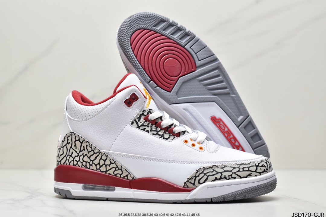 200 耐克Nike Air Jordan 3”Dark Iris”迈克尔·乔丹AJ3代中帮CT8532-105