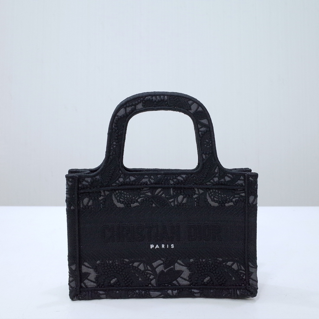 Dior Book Tote Replicas
 Tote Bags Embroidery Mini