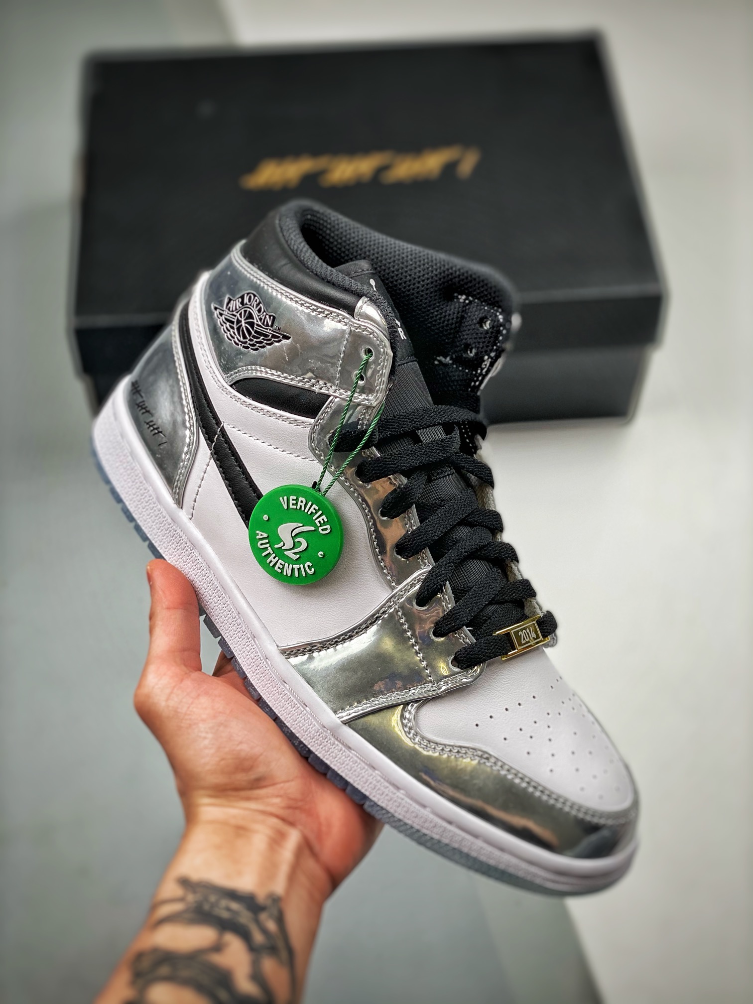 500 Air Jordan 1 ”Pass The Torch” 伦纳德 白银电镀AQ7476-016