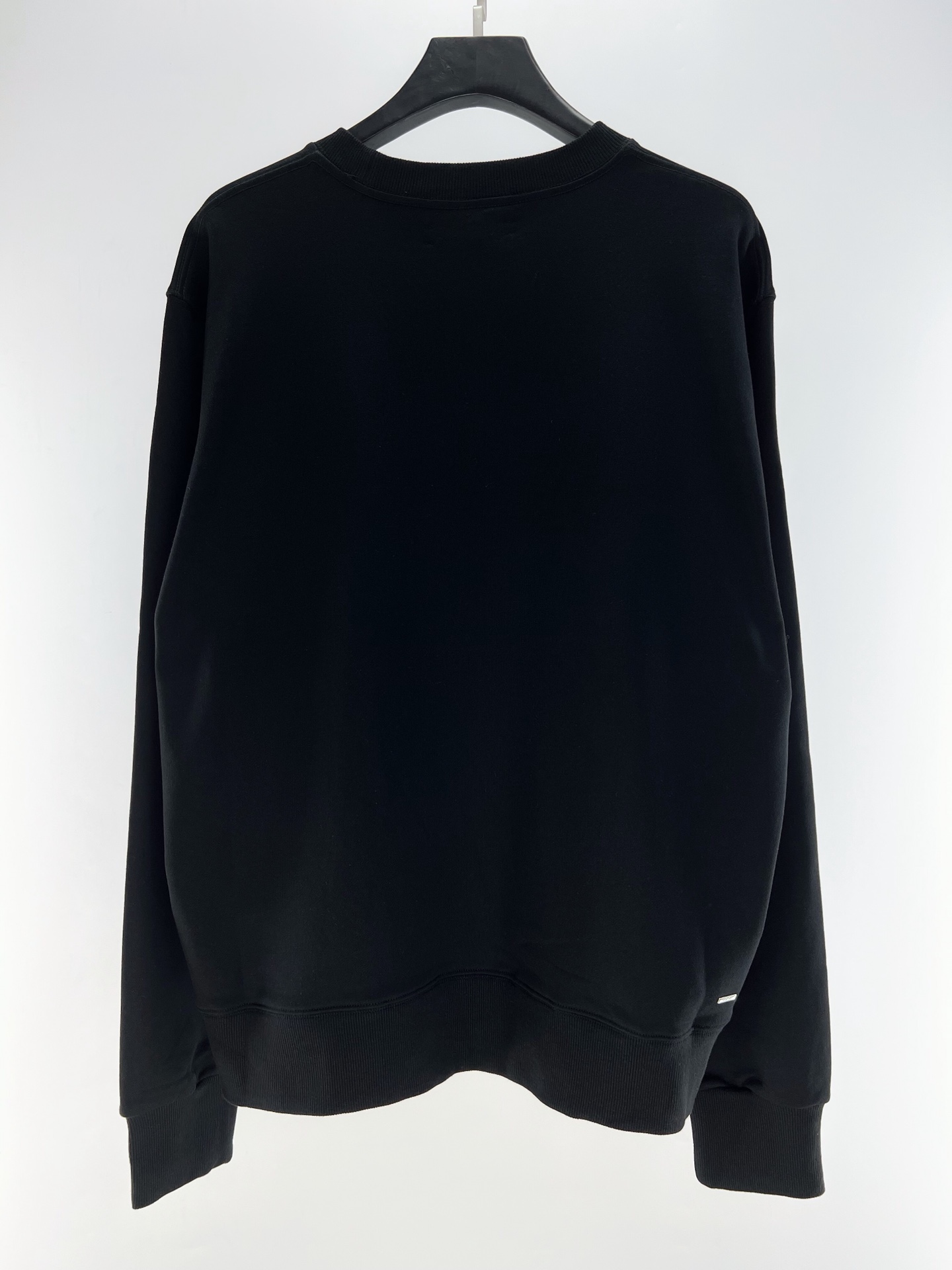 Amiri Black Crewneck Sweatshirt with White Logo | Cotton Blend, Relaxed Fit 3 i1655631236 8678 1