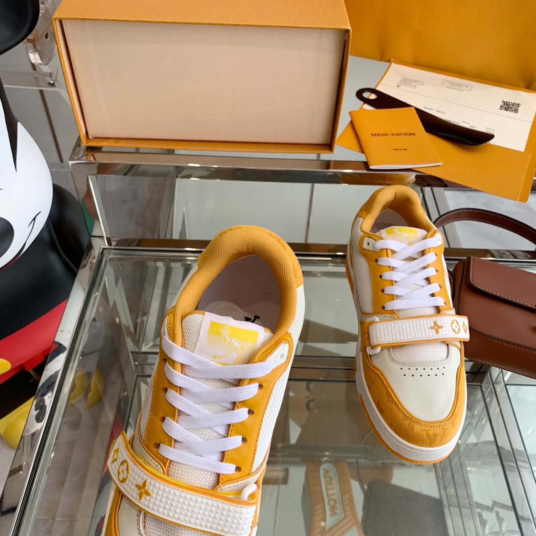 Rey de los zapatos LV Trainer tema de calor no es, a la derecha Si el diseño del zapato comodidad so