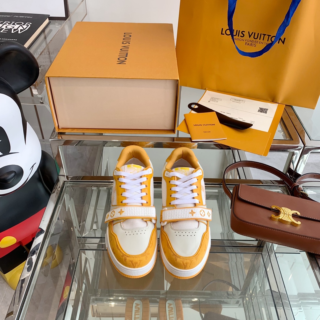 Rey de los zapatos LV Trainer tema de calor no es, a la derecha Si el diseño del zapato comodidad so