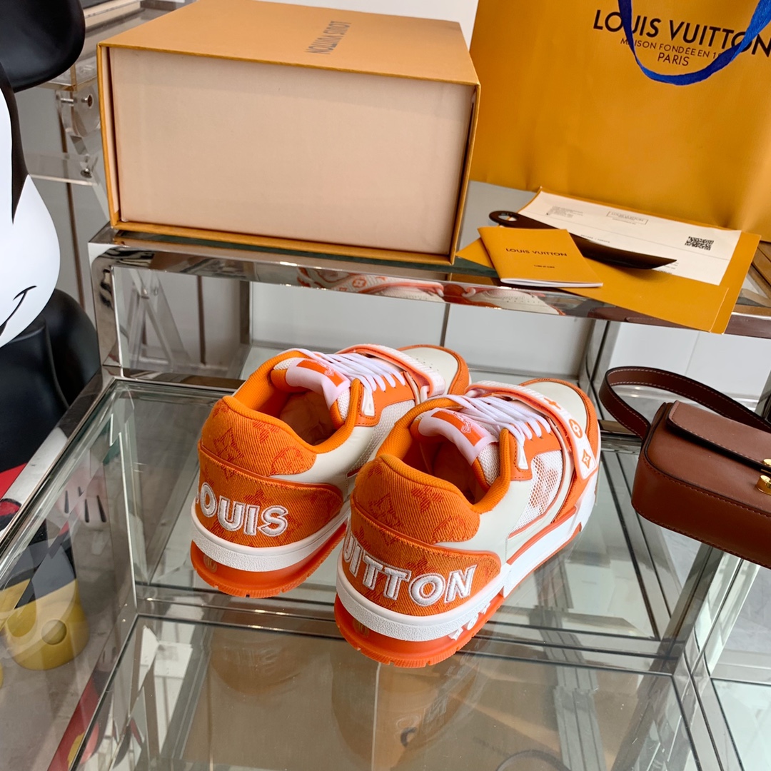 Rey de los zapatos LV Trainer tema de calor no es, a la derecha Si el diseño del zapato comodidad so