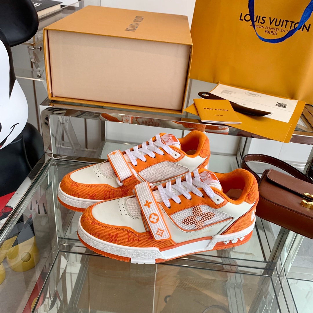 Rey de los zapatos LV Trainer tema de calor no es, a la derecha Si el diseño del zapato comodidad so