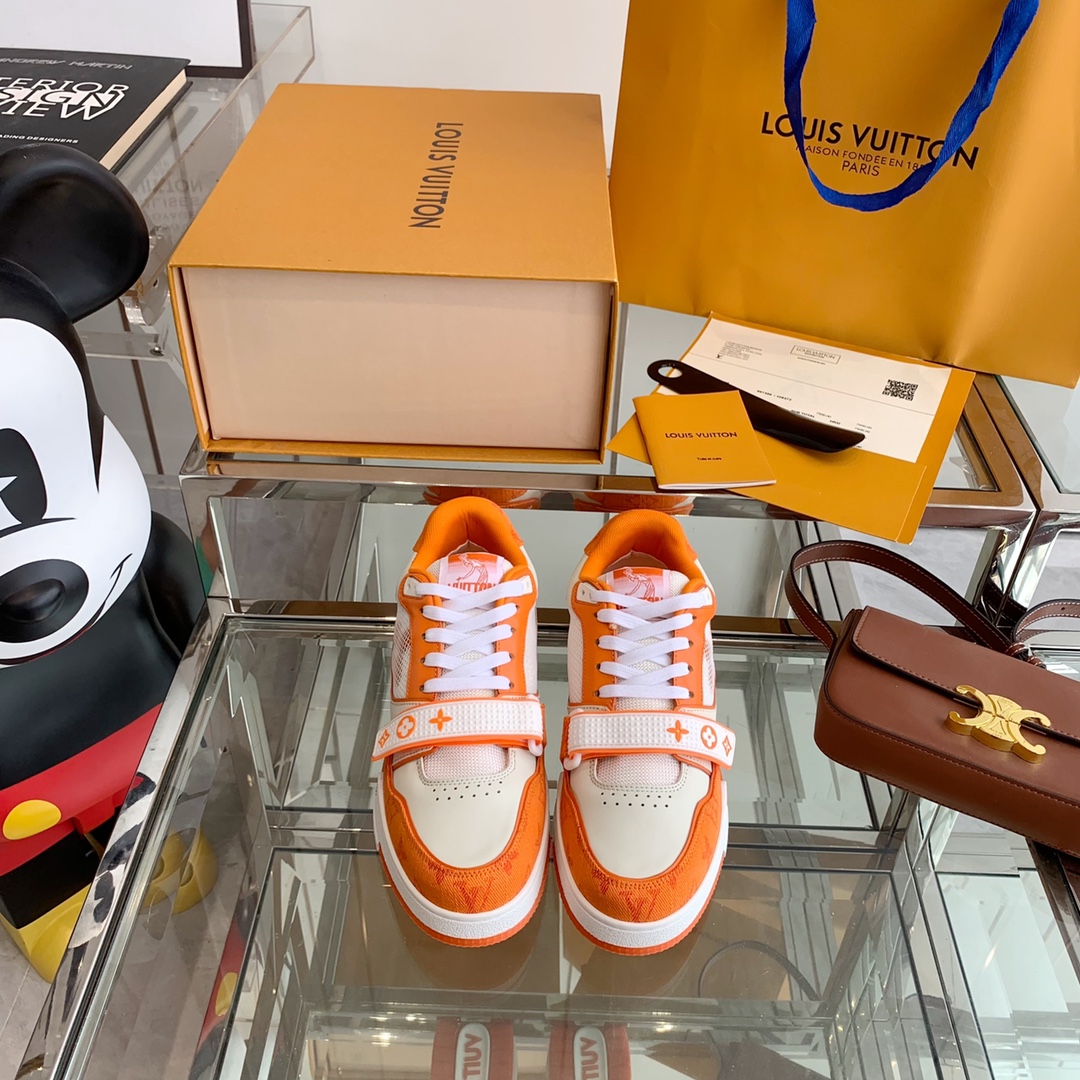 Rey de los zapatos LV Trainer tema de calor no es, a la derecha Si el diseño del zapato comodidad so
