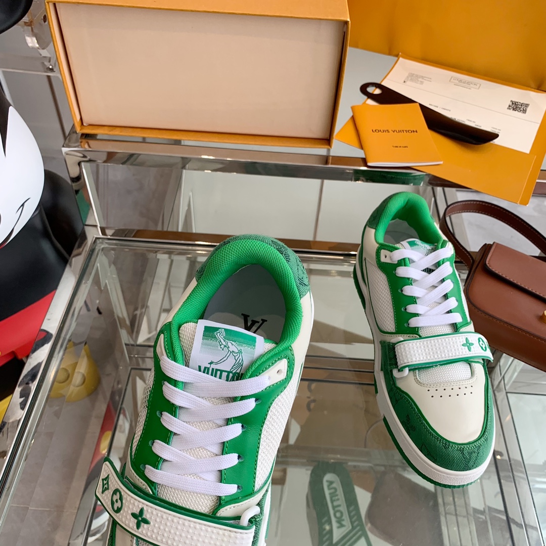 Rey de los zapatos LV Trainer tema de calor no es, a la derecha Si el diseño del zapato comodidad so
