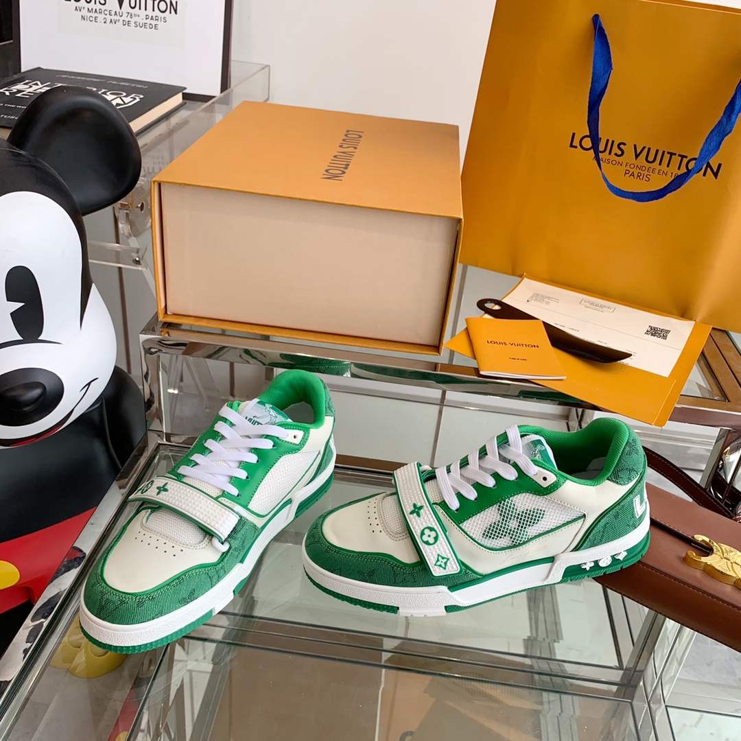 Rey de los zapatos LV Trainer tema de calor no es, a la derecha Si el diseño del zapato comodidad so