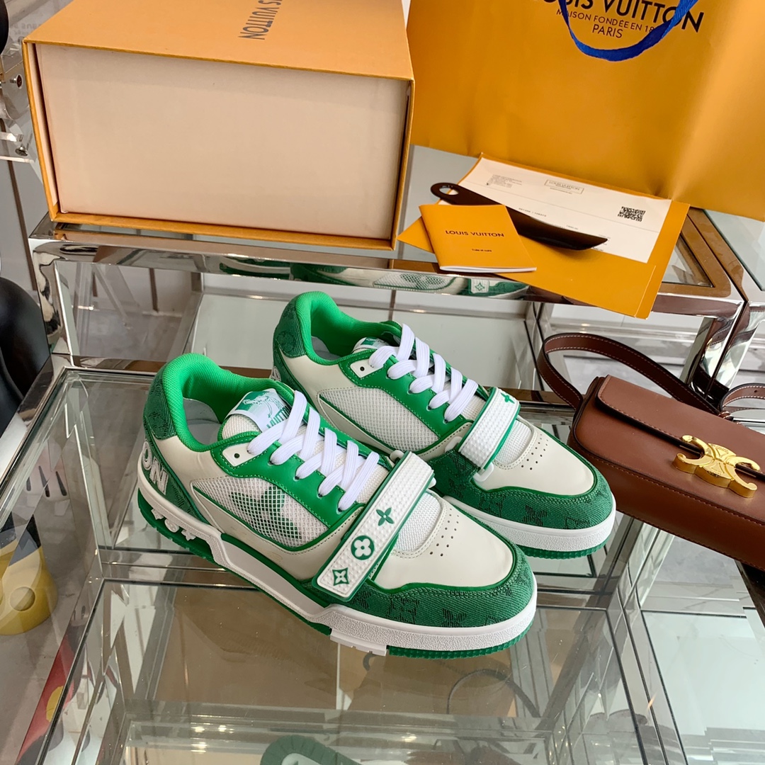 Rey de los zapatos LV Trainer tema de calor no es, a la derecha Si el diseño del zapato comodidad so