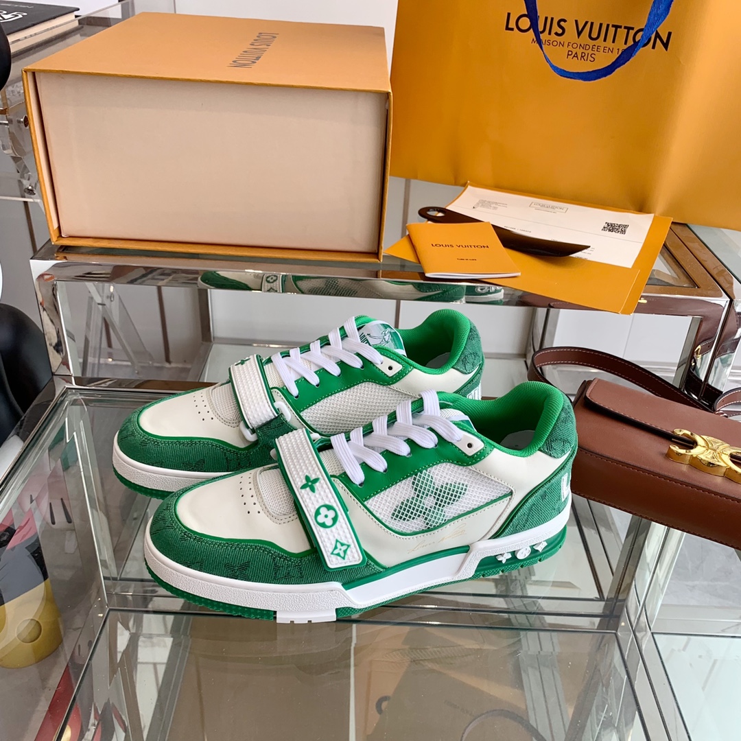Rey de los zapatos LV Trainer tema de calor no es, a la derecha Si el diseño del zapato comodidad so