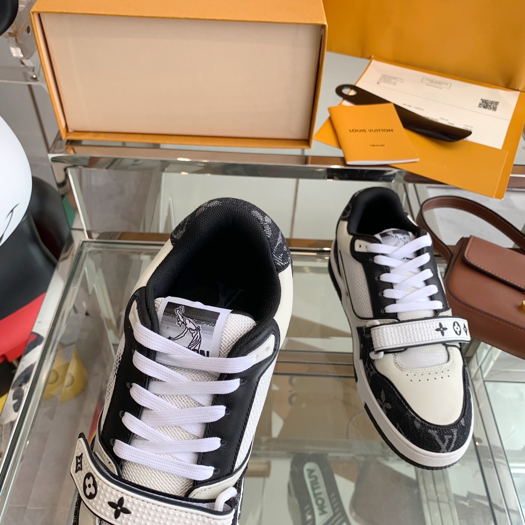 Rey de los zapatos LV Trainer tema de calor no es, a la derecha Si el diseño del zapato comodidad so