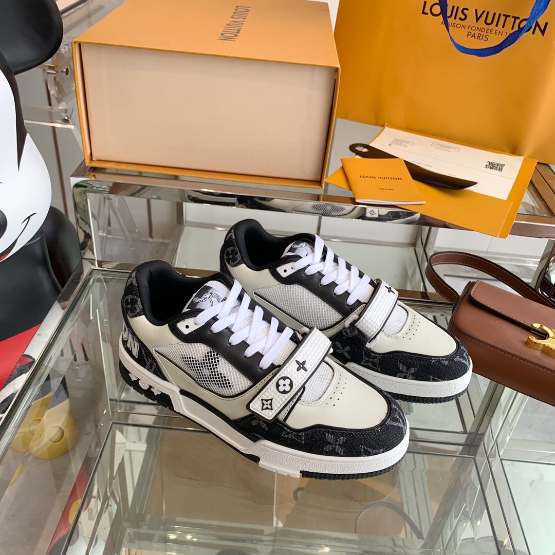 Rey de los zapatos LV Trainer tema de calor no es, a la derecha Si el diseño del zapato comodidad so