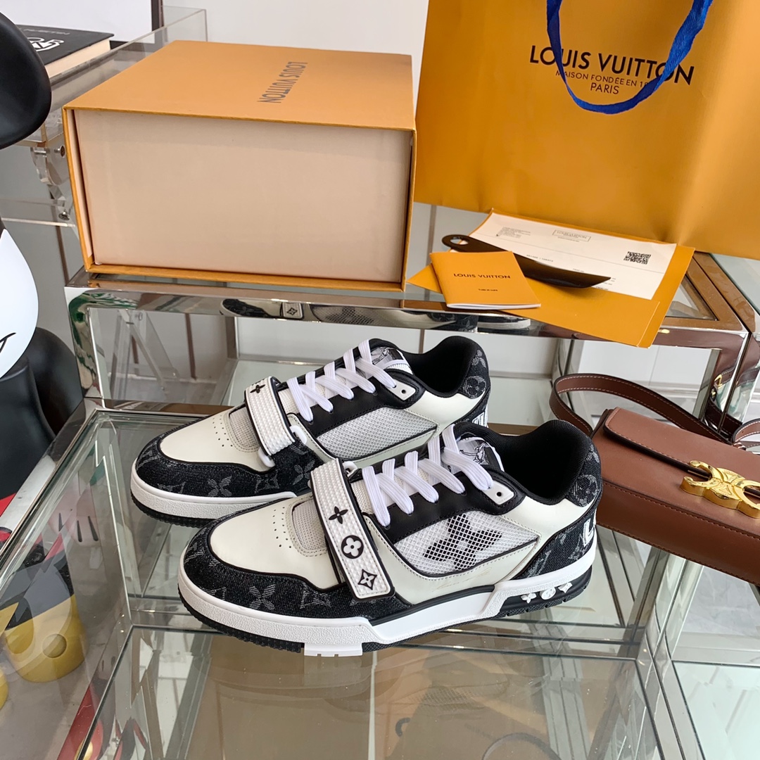 Rey de los zapatos LV Trainer tema de calor no es, a la derecha Si el diseño del zapato comodidad so