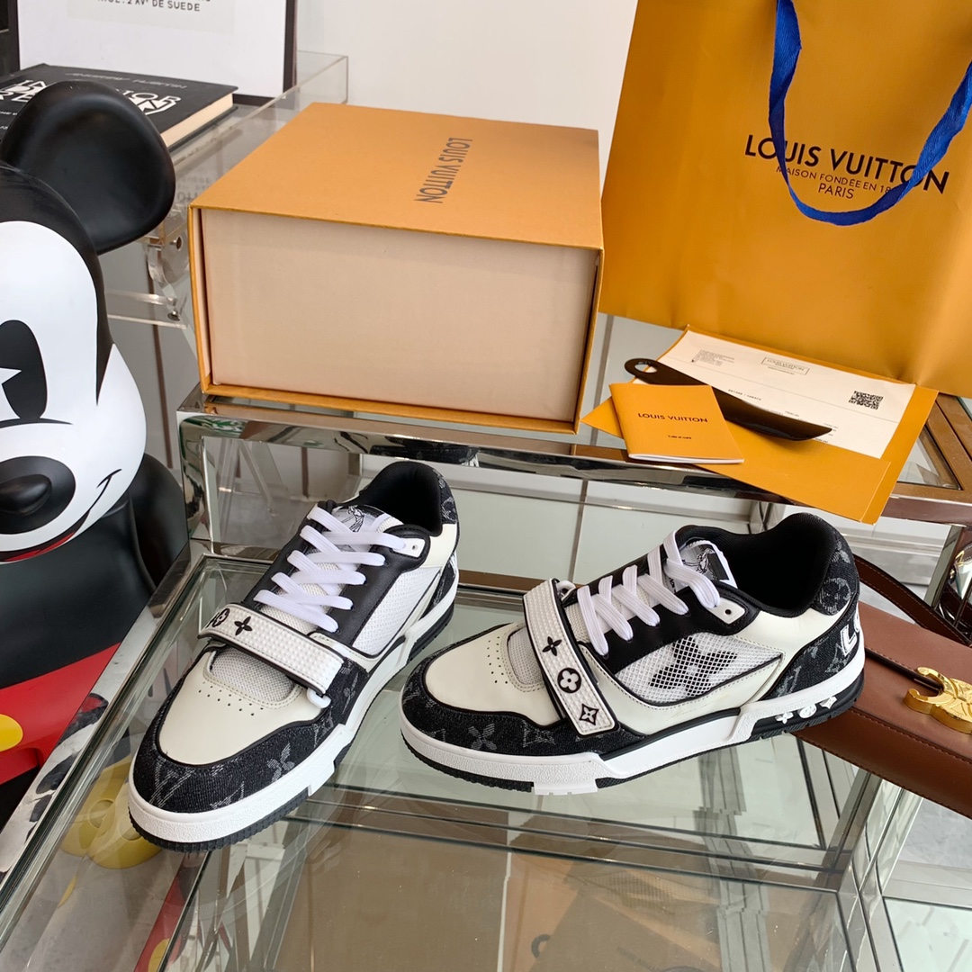Rey de los zapatos LV Trainer tema de calor no es, a la derecha Si el diseño del zapato comodidad so