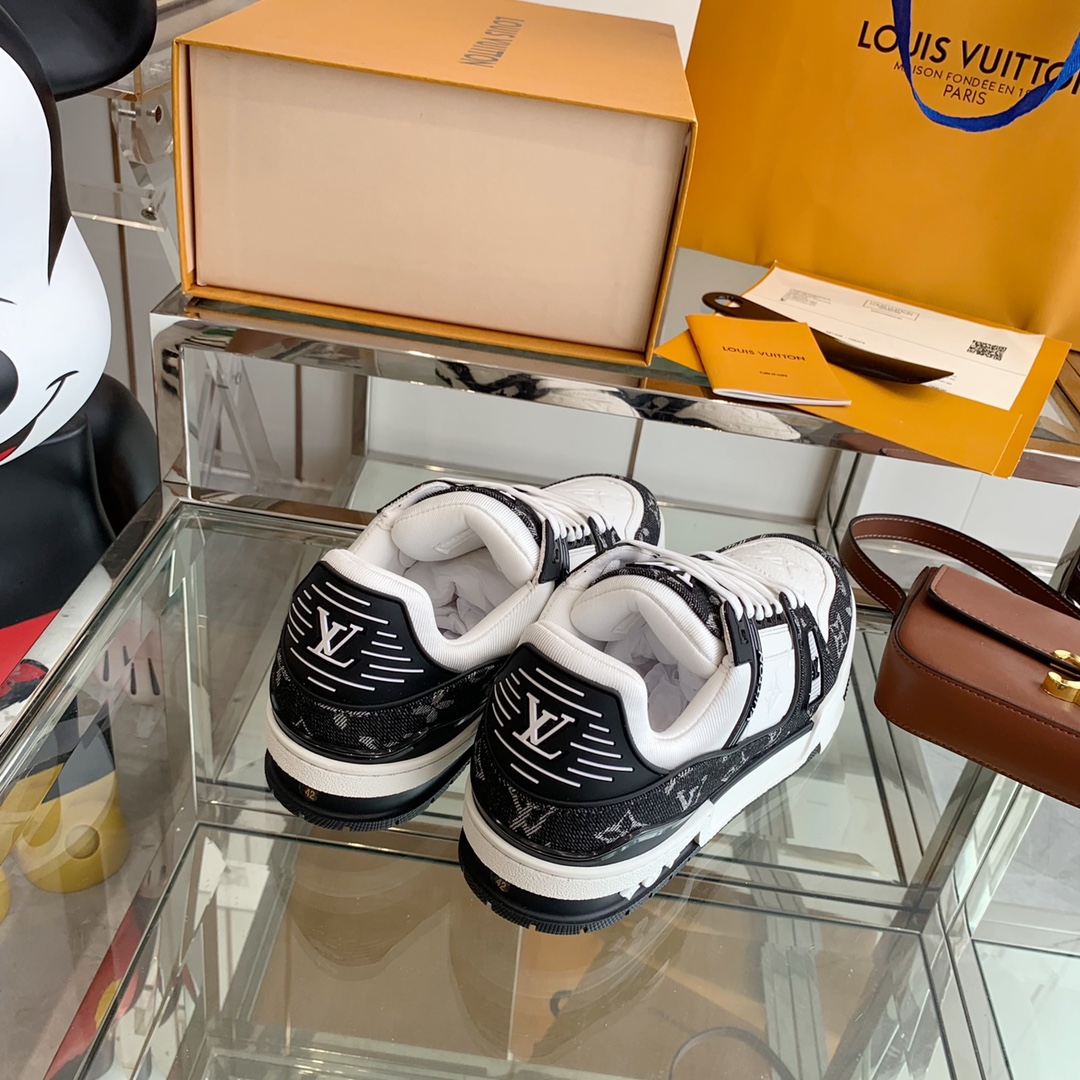 Rey de los zapatos LV Trainer tema de calor no es, a la derecha Si el diseño del zapato comodidad so