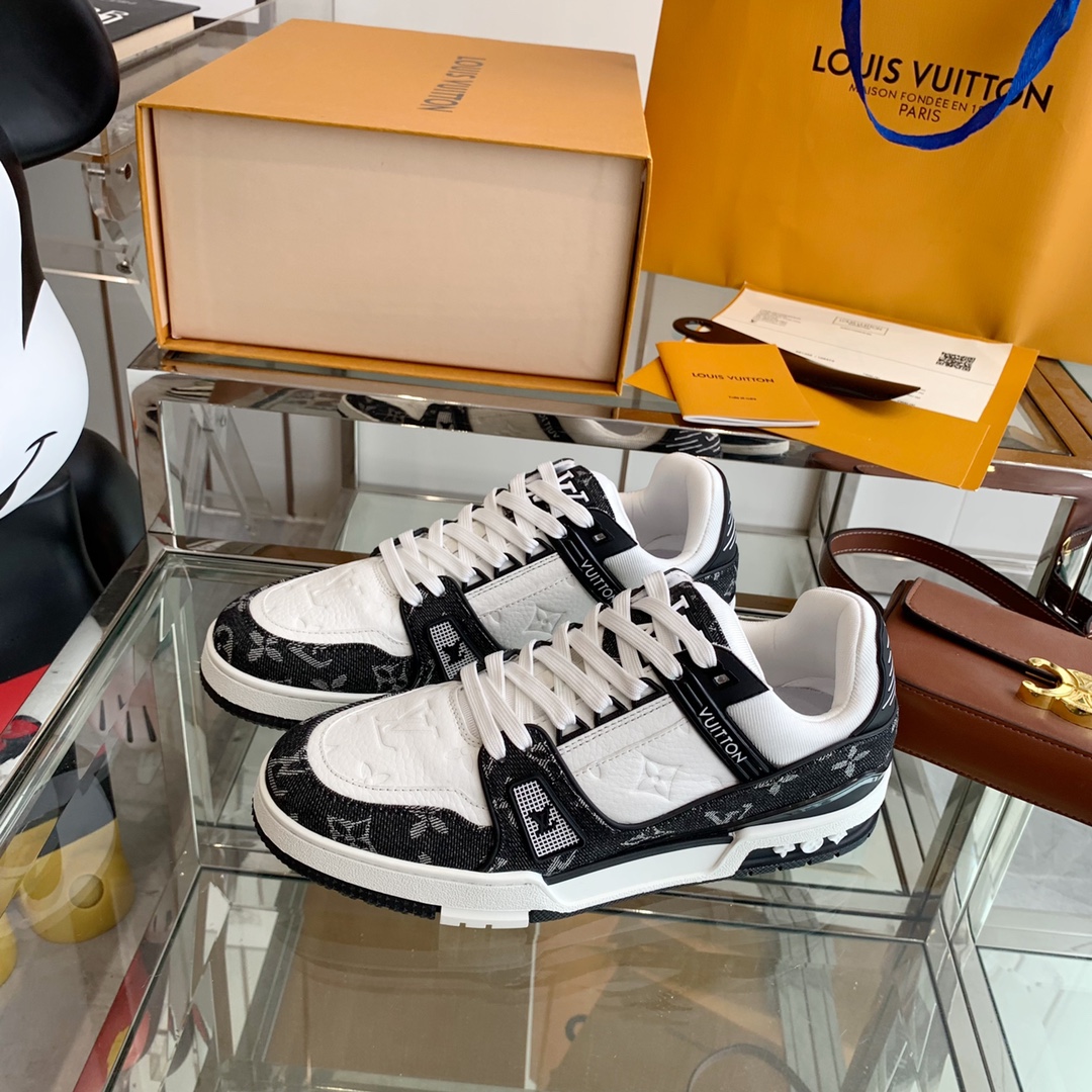 Rey de los zapatos LV Trainer tema de calor no es, a la derecha Si el diseño del zapato comodidad so