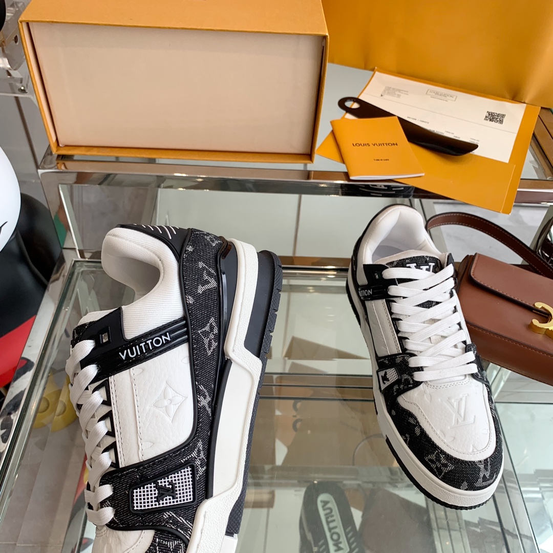 Rey de los zapatos LV Trainer tema de calor no es, a la derecha Si el diseño del zapato comodidad so