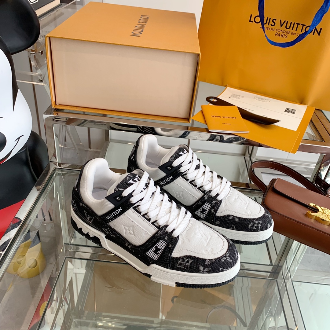 Rey de los zapatos LV Trainer tema de calor no es, a la derecha Si el diseño del zapato comodidad so