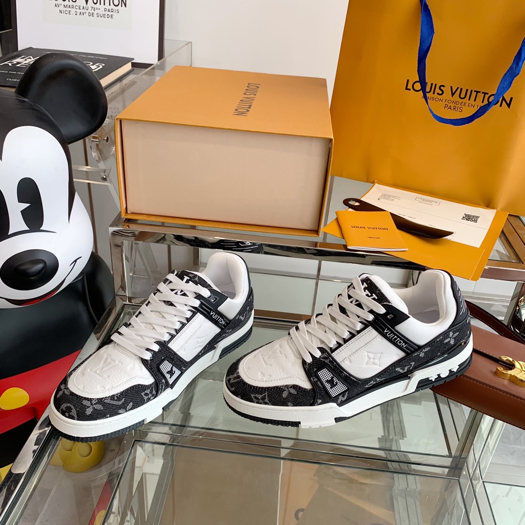 Rey de los zapatos LV Trainer tema de calor no es, a la derecha Si el diseño del zapato comodidad so