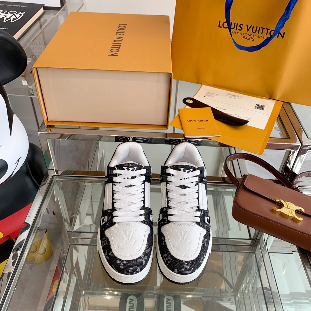 Rey de los zapatos LV Trainer tema de calor no es, a la derecha Si el diseño del zapato comodidad so