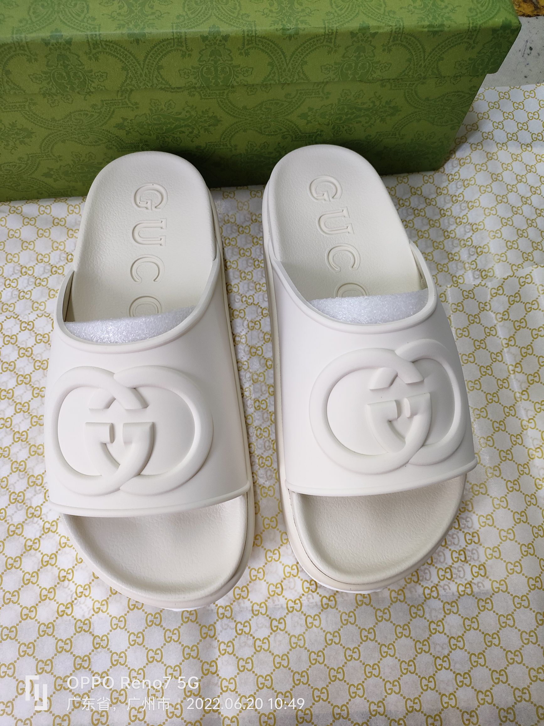 NO:247433,New ~ Guqi thick-soled new slippers size 35-45, slippers, slippers19860909上新啦～～古奇厚底新款拖鞋35-45码,拖鞋,slippers,Women's Shoes
