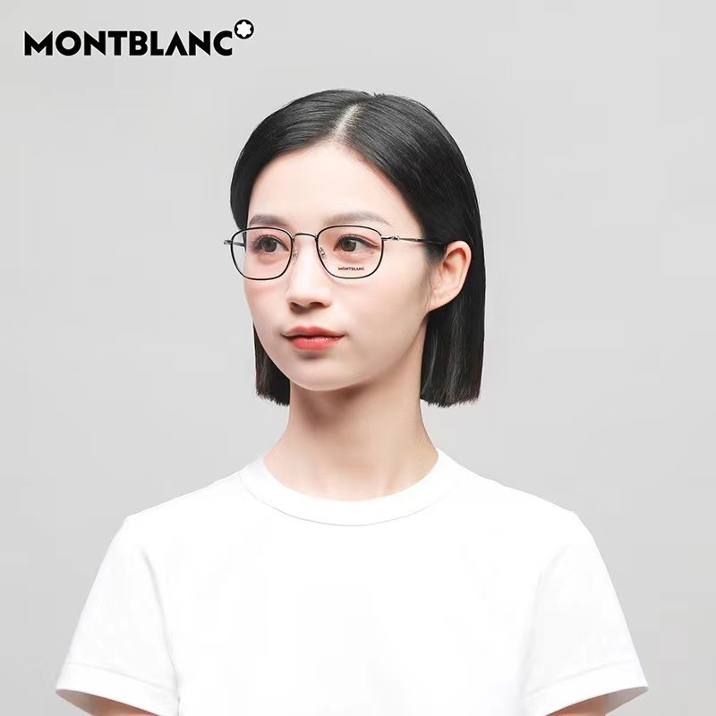 ，官网新款【MONT BLAN*】万宝*龙 MB0161O  金胶配合 配戴舒适 男女时尚全框光学近视架