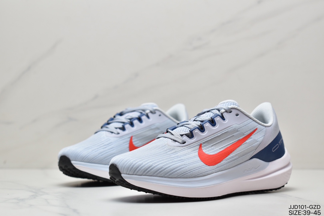 130 耐克Nike Air Zoom Winflo 9登月系列针织面透气 DD8686