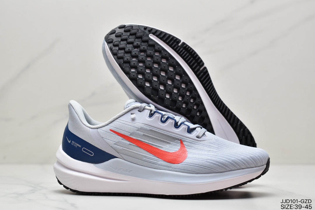 130 耐克Nike Air Zoom Winflo 9登月系列针织面透气 DD8686