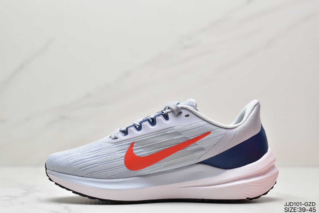 130 耐克Nike Air Zoom Winflo 9登月系列针织面透气 DD8686