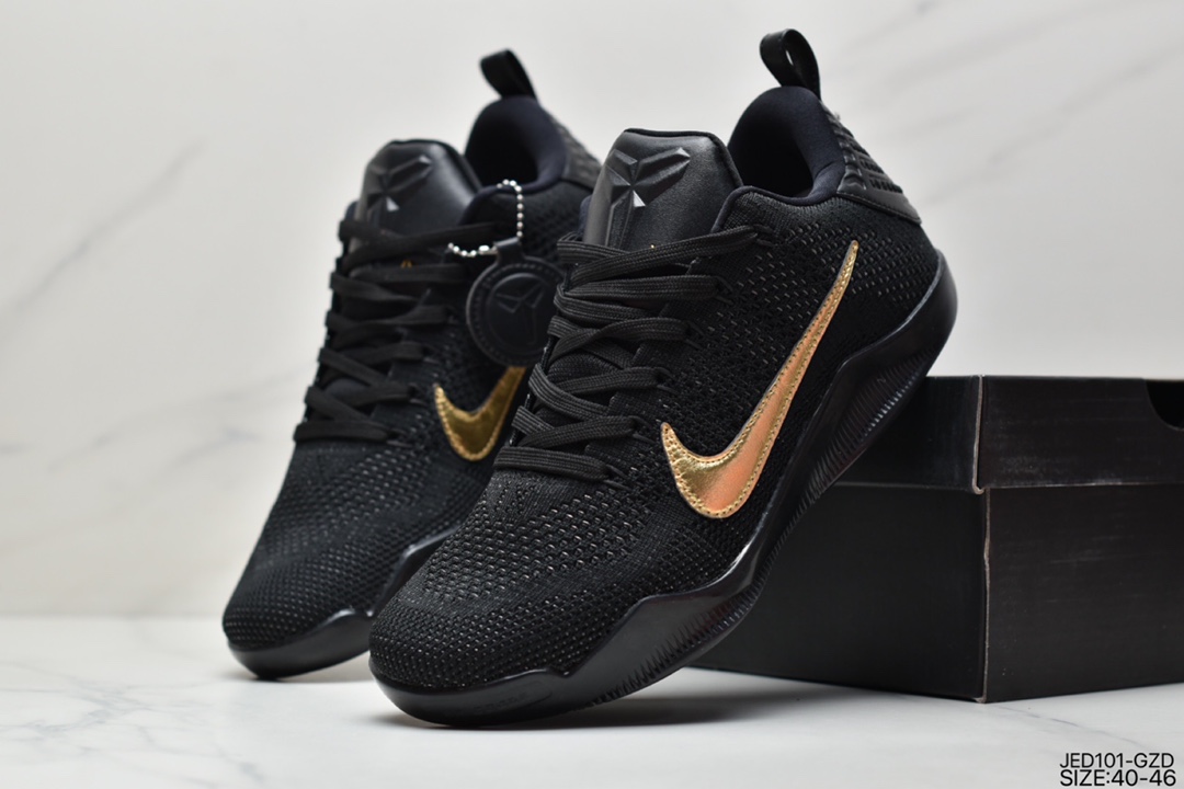 150 Nike Kobe 11 Elite Low 科比11代 低帮编织鞋面男子实战篮球鞋 822675-105