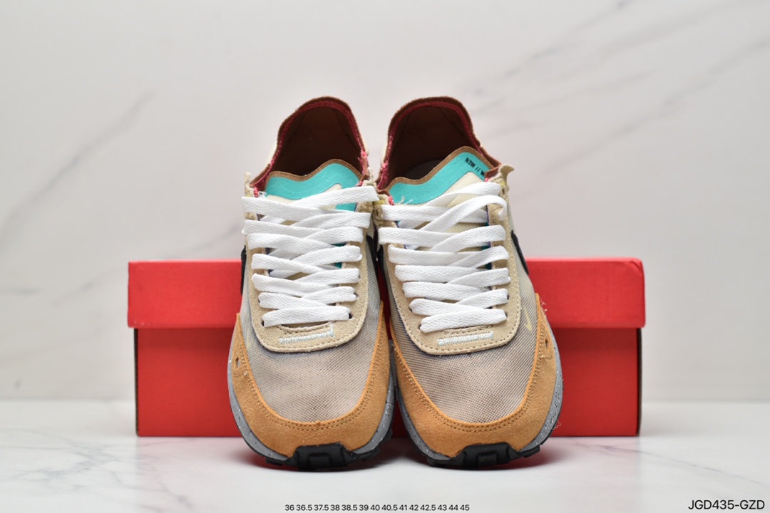 180 耐克NK Waffle One Summit White Bx.华夫网面透气休闲跑步鞋 DA7995